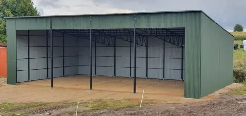 Wiata otwarta blaszana śląskie