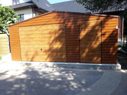 Garaż drewnopodobny śląskie
